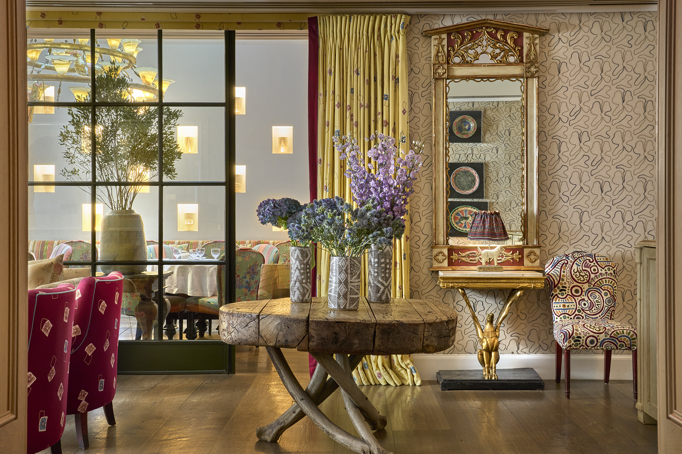 Close shot of the Drawing Room at The Whitby Hotel