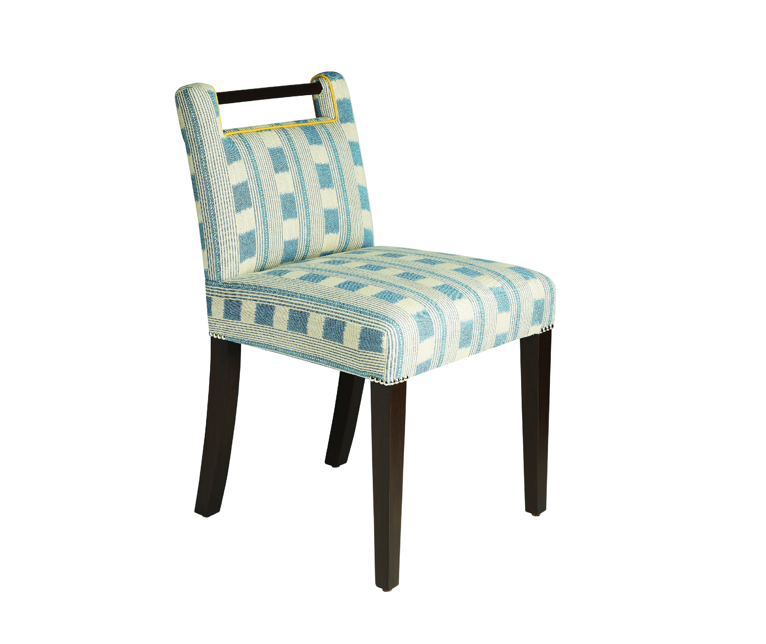 Firmdale Hotels Shop Kit Kemp Handle Chair Denim