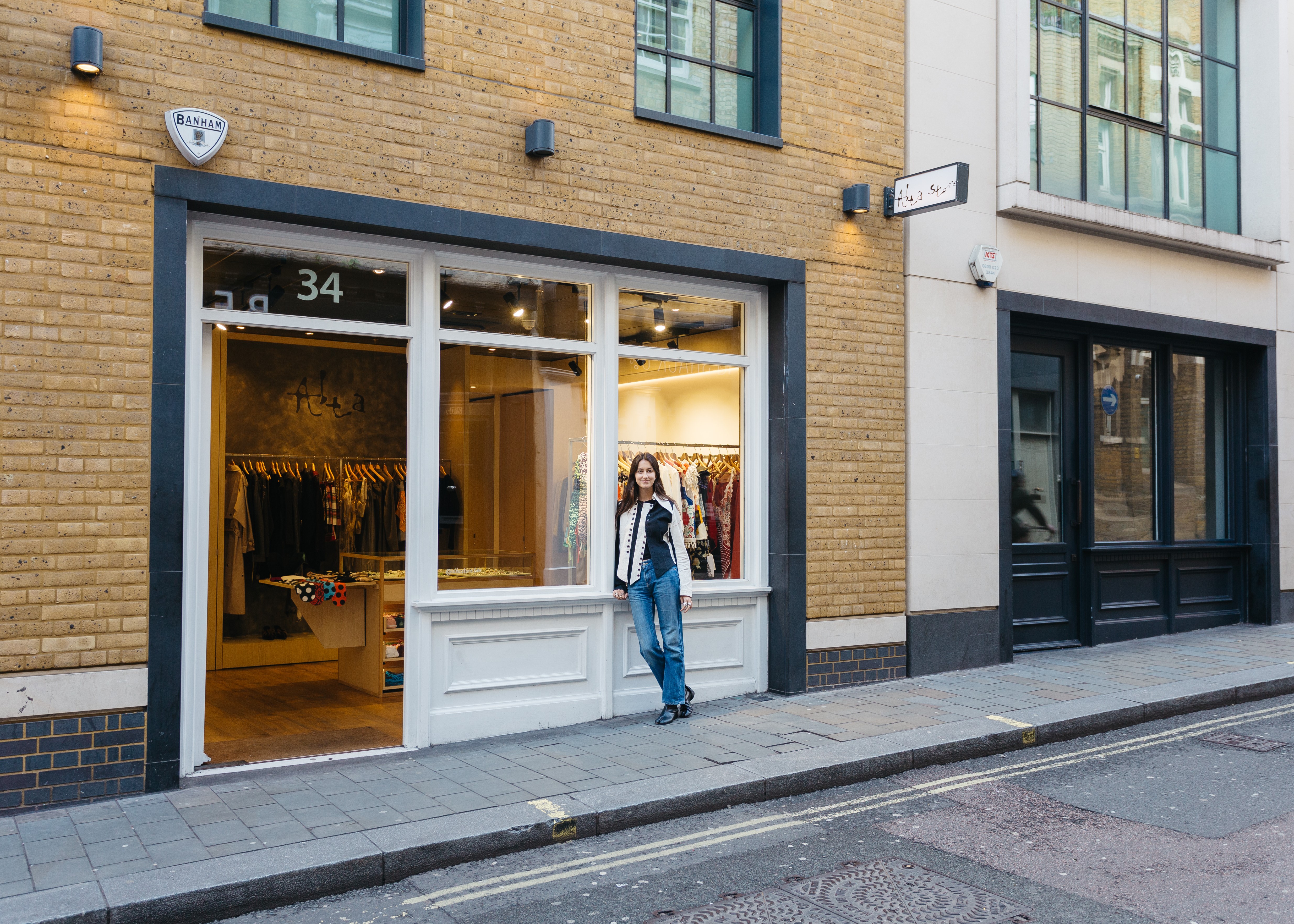 Exterior shot of Alta Store in Ham Yard Village