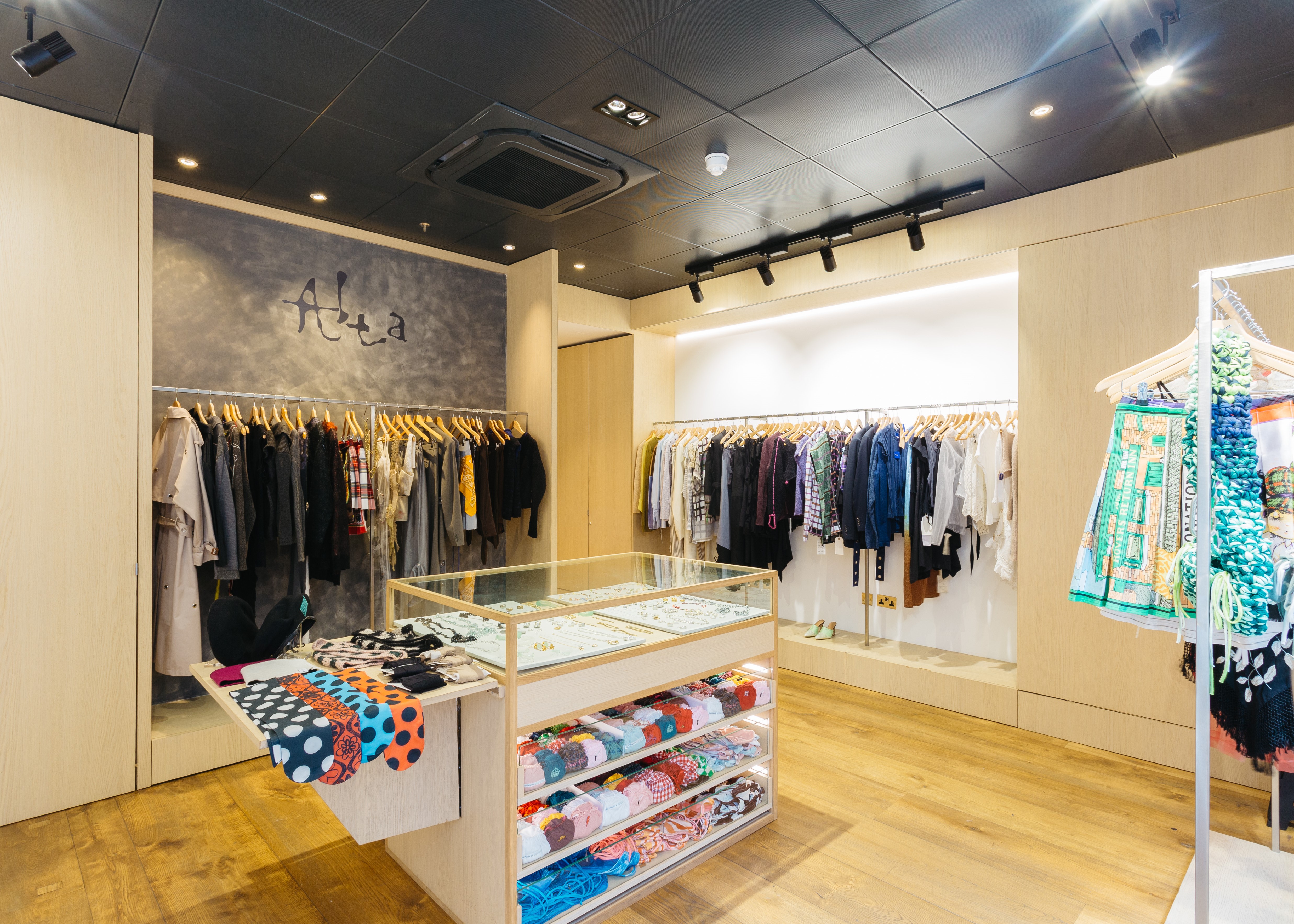 Inside Alta Store in Ham Yard Village