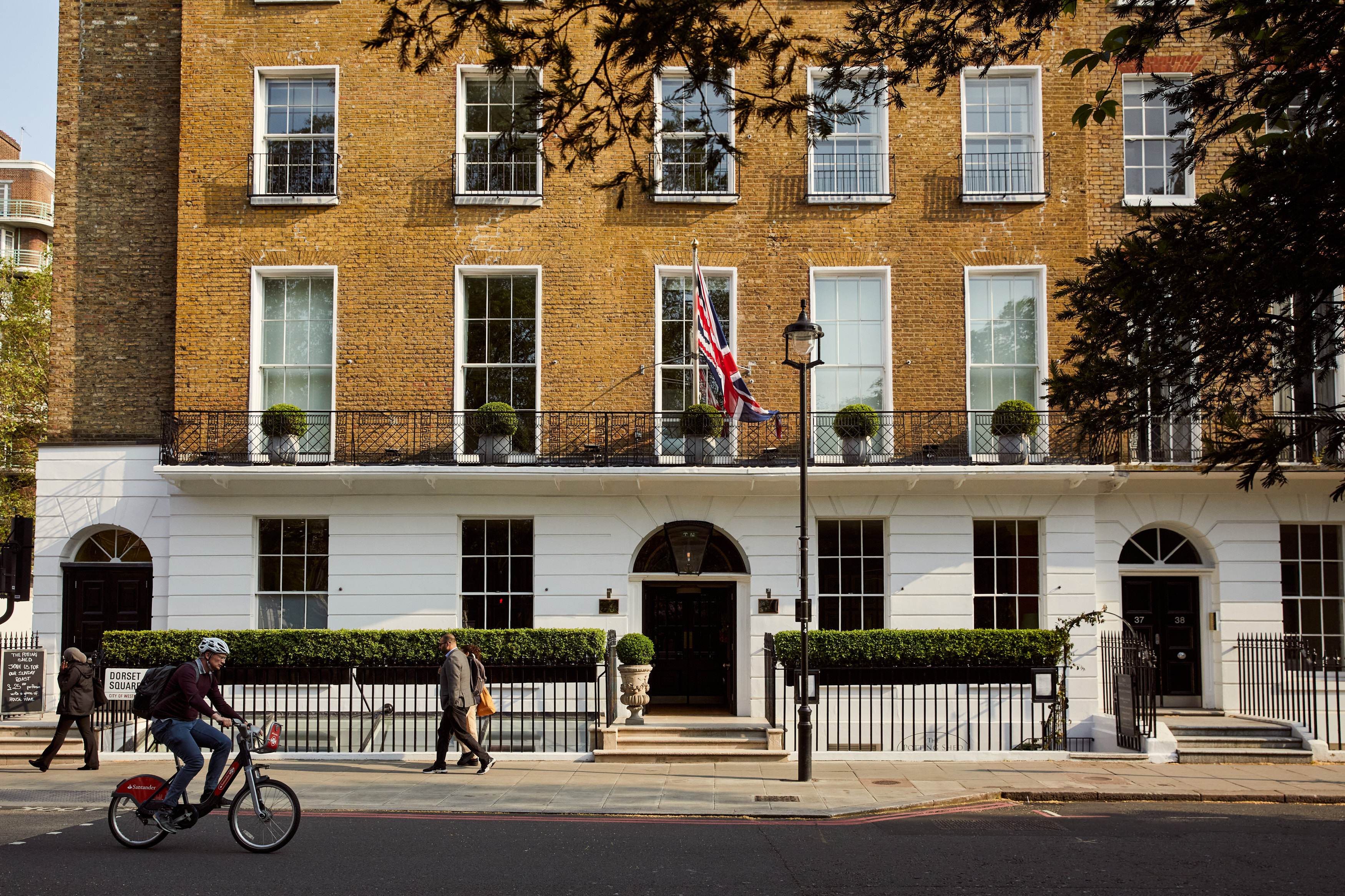 Exterior shot of Dorset Square Hotel