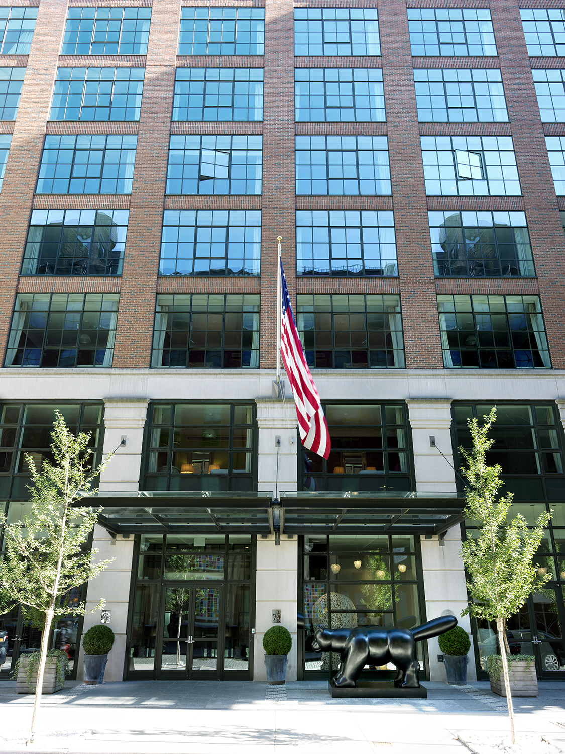 Exterior shot of Crosby Street Hotel