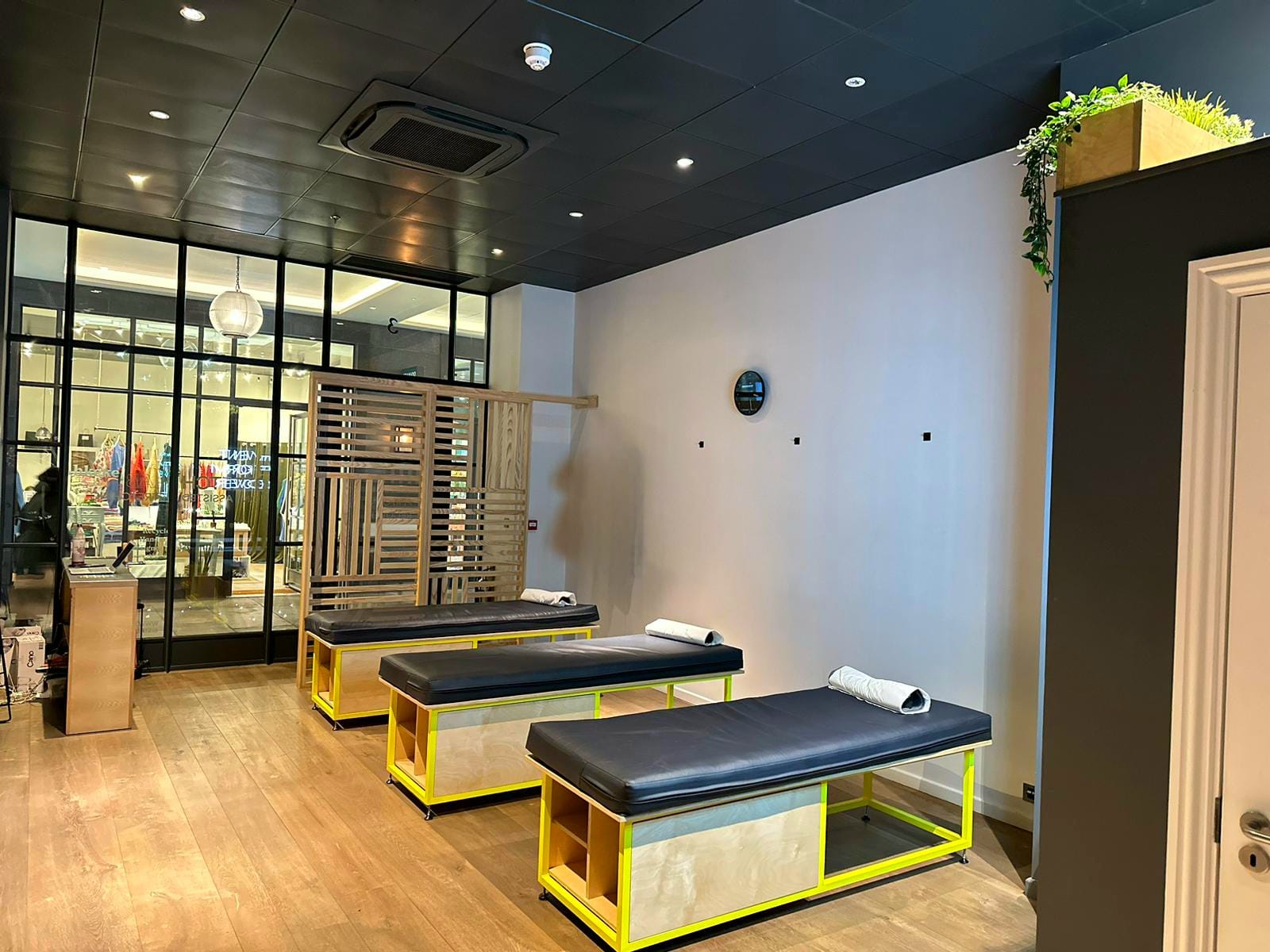 Inside Stretch Lab in Ham Yard Village