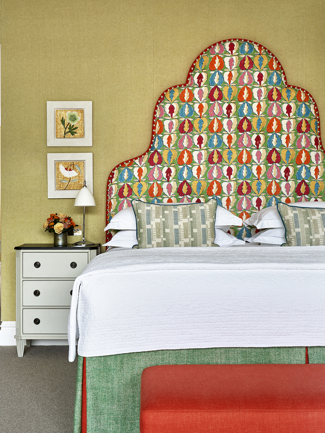 Bed shot of room 512, the One Bedroom Soho Suite at The Soho Hotel