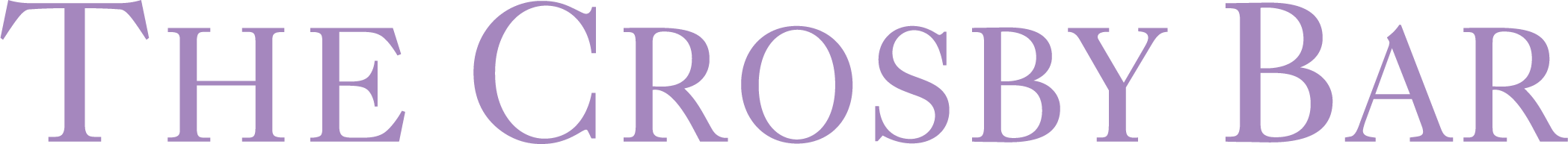 Logo of  The Crosby Bar at Crosby Street Hotel